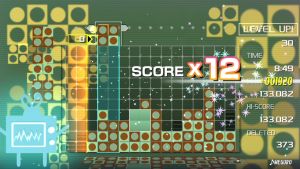 Скриншоты игры LUMINES REMASTERED