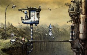 Скриншоты игры Machinarium