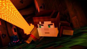 Скриншоты игры Minecraft: Story Mode