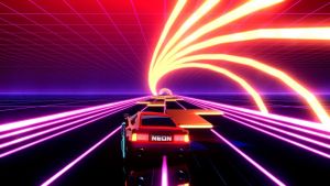 Скриншоты игры Neon Drive