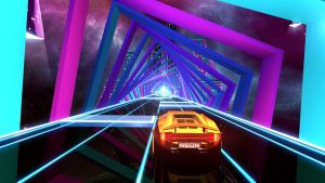 Скриншоты игры Neon Drive