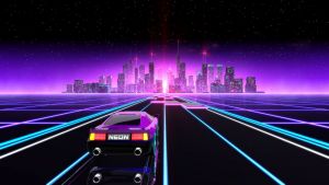 Скриншоты игры Neon Drive