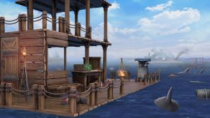 Скриншоты игры Ocean Nomad: Survival on Raft