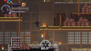 Скриншоты игры Pixel Shinobi Nine demons of Mamoru