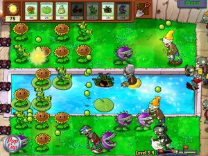 Скриншоты игры Plants vs. Zombies