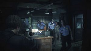 Скриншоты игры RESIDENT EVIL 2