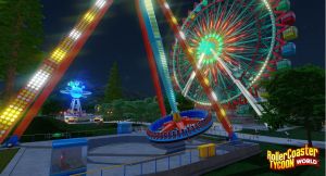 Скриншоты игры RollerCoaster Tycoon World