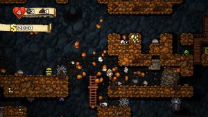 Скриншоты игры Spelunky