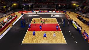 Скриншоты игры Spike Volleyball