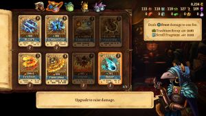 Скриншоты игры SteamWorld Quest: Hand of Gilgamech