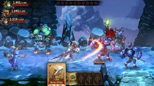 Скриншоты игры SteamWorld Quest: Hand of Gilgamech