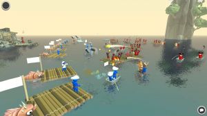 Скриншоты игры Stupid Raft Battle Simulator