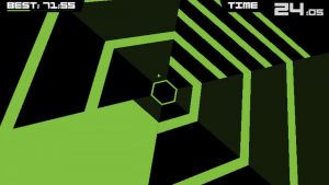 Скриншоты игры Super Hexagon