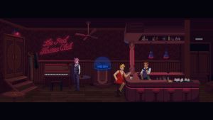 Скриншоты игры The Red Strings Club