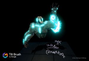 Скриншоты игры Tilt Brush