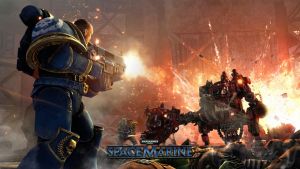 Скриншоты игры Warhammer 40,000: Space Marine